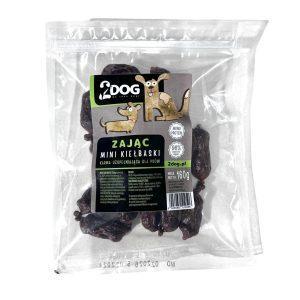 2Dog Mini Kiełbaski ZAJĄC 160 g