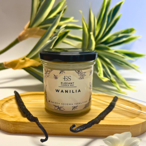 Świeca Sojowa – Wanilia – Handmade